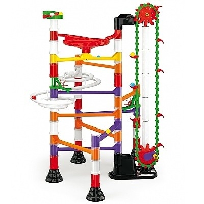 KULIČKOVÁ DRÁHA QUERCETTI MIGOGA MARBLE RUN ELEVATOR 150 PCS. - Photo 3