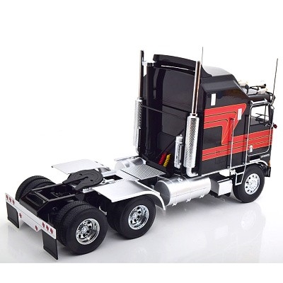 TAHAČ NÁVĚSŮ KENWORTH K100 AERODYNE 1976 BLACK RED - Photo 1
