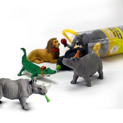SAFARI 101082 TUBA ZVÍŘATA PÁRTY 6 MINIFIGUREK - Photo 1
