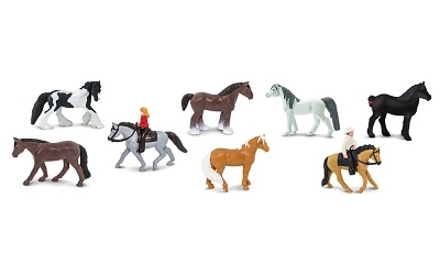 SAFARI 679704 TUBA KONĚ A JEZDCI 8 MINIFIGUREK - Photo 1