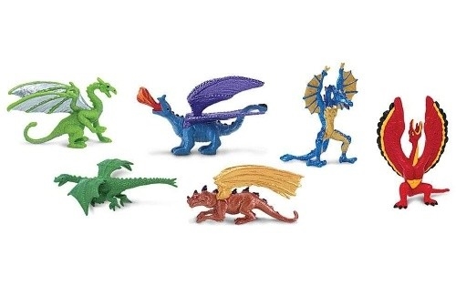 SAFARI 685604 TUBA DRACI I 6 FIGUREK - Photo 1