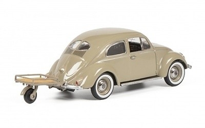 VOLKSWAGEN KAFER S PŘÍVĚSNÝM VOZÍKEM PORTER - Photo 1