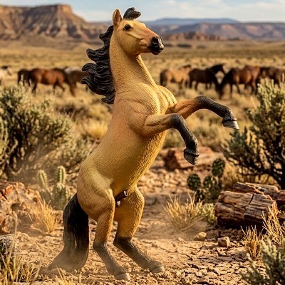 SCHLEICH 14921 Mustang hřebec - Photo 1