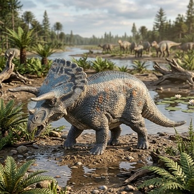 SCHLEICH 15050 TRICERATOPS - Photo 2