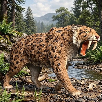 SCHLEICH 15054 TYGR ŠAVLOZUBÝ - Photo 2