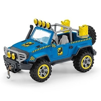 SCHLEICH 41464 TERÉNNÍ VŮZ S VÝBĚHEM PRO DINOSAURA - Photo 5