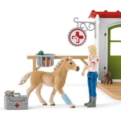 SCHLEICH 42502 VETERINRN ORDINACE PRO DOMC ZVATA - Photo 4