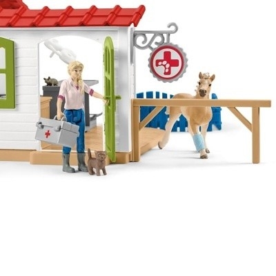 SCHLEICH 42502 VETERINRN ORDINACE PRO DOMC ZVATA - Photo 5