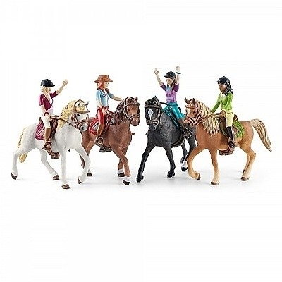 SCHLEICH 42542 SARAH S POHYBLIVMI KLOUBY NA KONI - Photo 4