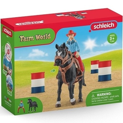 SCHLEICH 42576 ZÁVOD KOVBOJŮ KOLEM BARELŮ - Photo 1
