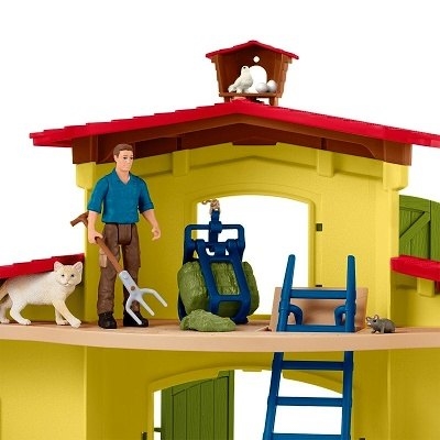 SCHLEICH 42605 VELKÁ FARMA SE ZVÍŘÁTKY A PŘÍSLUŠENSTVÍM - Photo 2