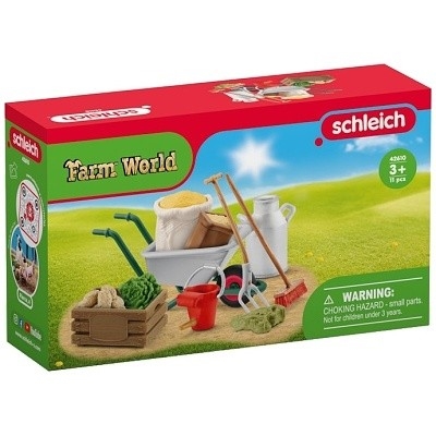 SCHLEICH 42610 DOPLNKY PRO PÉCI DO STÁJE