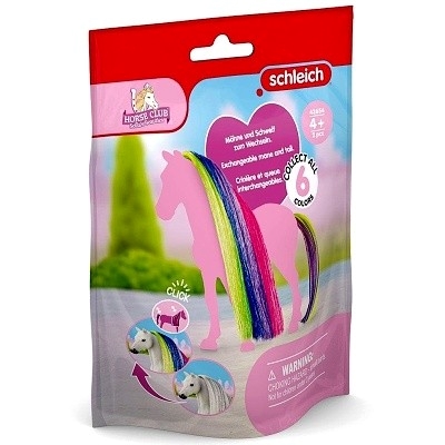 SCHLEICH 42654 DUHOVÉ DOPLŇKY NA HŘÍVU A OCAS - Photo 1