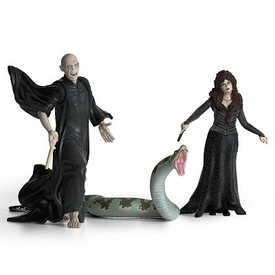 SCHLEICH 42684 HARRY POTTER LORD VOLDEMORT NAGINI A BELLATRIX - Photo 2