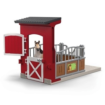 SCHLEICH 42724 BOX PRO KONĚ S KLISNOU MUSTANGA - Photo 1