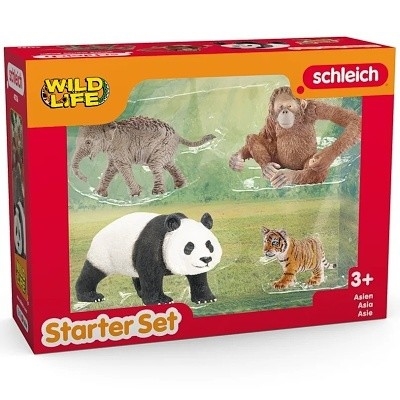 SCHLEICH 42736 ASIE STARTER SET WILD LIFE - Photo 1