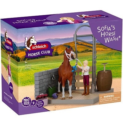 SCHLEICH 42792 Sofie a mycí box pro koně - Photo 1