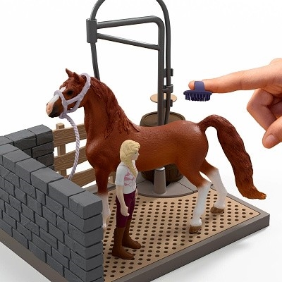 SCHLEICH 42792 Sofie a mycí box pro koně - Photo 6
