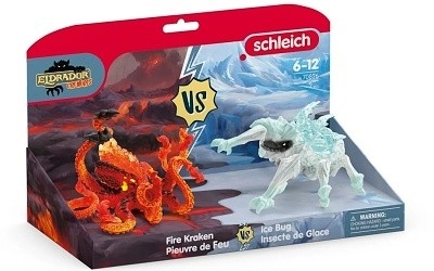 SCHLEICH 70826 LEDOVÝ BROUK S OHNIVÝM KRAKENEM - Photo 3