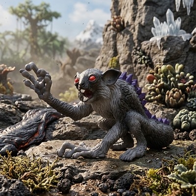 SCHLEICH 70855 STÍNOVÝ LEMUR - Photo 2