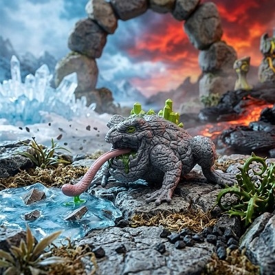 SCHLEICH 70857 KAMENNÁ ROPUCHA - Photo 2