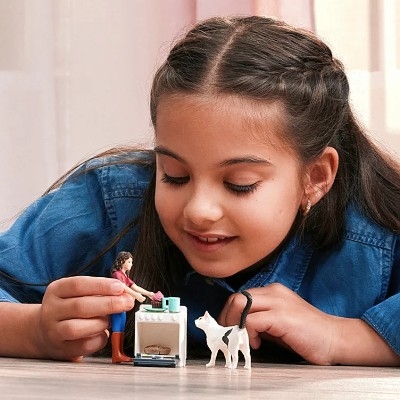 SCHLEICH 81470 Pekařka s kočkou POCKET SET - Photo 2