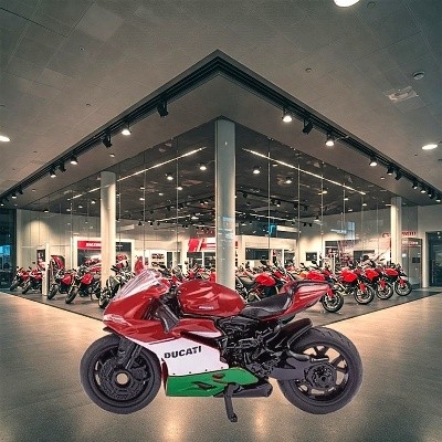 SIKU 1325 DUCATI PANIGALE 1299 TRICOLOR - Photo 1