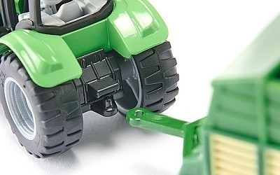 SIKU 1394 TRAKTOR DEUTZ FAHR S ČELNÍM NAKLADAČEM - Photo 5