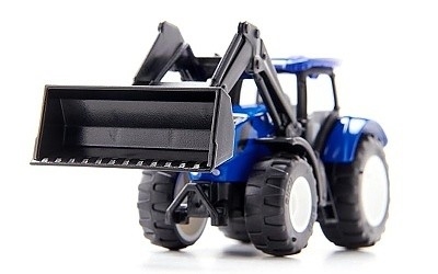 SIKU 1396 TRAKTOR NEW HOLLAND S PŘEDNÍ LŽÍCÍ - Photo 2