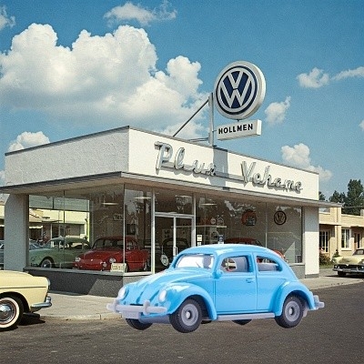 SIKU 1557 VOLKSWAGEN KAFER BLUE - Photo 5