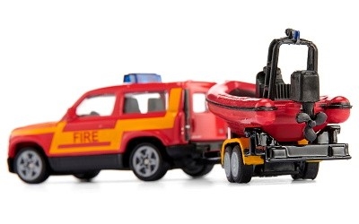 SIKU 1608 LAND ROVER DEFENDER S ČLUNEM - Photo 1