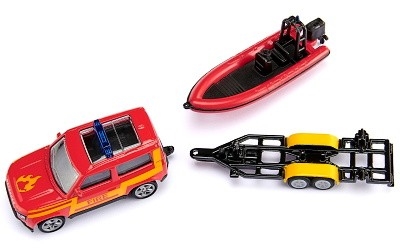 SIKU 1608 LAND ROVER DEFENDER S ČLUNEM - Photo 3