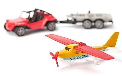 SIKU 1696 BUGGY SE SPORTOVNÍM LETADLEM - Photo 2