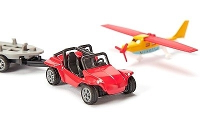 SIKU 1696 BUGGY SE SPORTOVNÍM LETADLEM - Photo 3