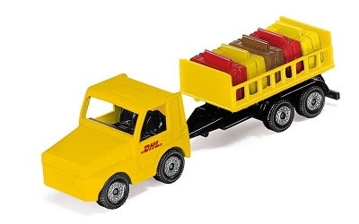 SIKU 1702 NÁKLADNÍ LETADLO DHL S PŘÍSLUŠENSTVÍM - Photo 3