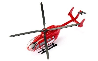 SIKU 1748 MERCEDES-BENZ SANITKA w/ VRTULNK EUROCOPTER EC 145 RESCUE - Photo 1