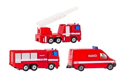 SIKU 1818061 CZECH EDITION HASIČI 3-PACK - Photo 1