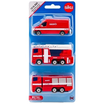 SIKU 1818061 CZECH EDITION HASIČI 3-PACK - Photo 2