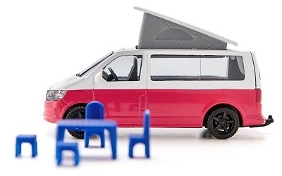 SIKU 1922 VOLKSWAGEN T6 CALIFORNIA A PŘÍSLUŠENSTVÍM - Photo 3