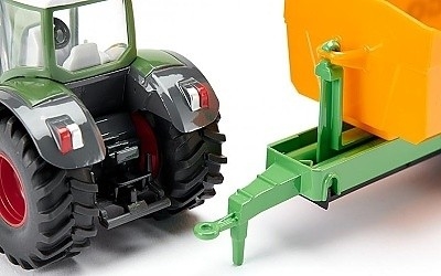 TRAKTOR FENDT S VÝKLÁPĚCÍM PŘÍVĚSEM - Photo 1