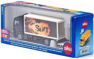 SIKU 1997 MAN SIXT SE ZVEDACÍ PLOŠINOU - Photo 6