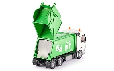 MERCEDES-BENZ ACTROS POPELÁŘSKÝ VŮZ S KONTEJNEREM - Photo 2