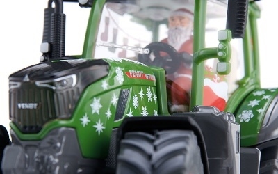 SIKU 3224 TRAKTOR FENDT 728 VARION CHRISTMAN EDITION - Photo 3