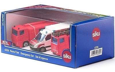 SIKU 6326 DÁRKOVÝ SET ZÁCHRANÁŘSKÁ VOZIDLA - Photo 1