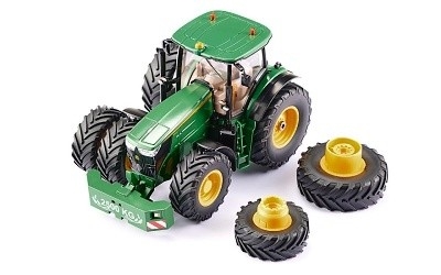 SIKU CONTROL 6735 TRAKTOR JOHN DEERE 7290R S DVOJITÝMI KOLY  - Photo 4