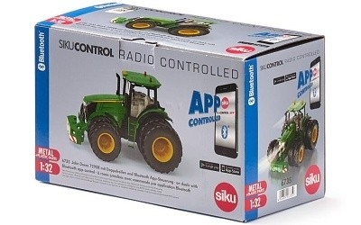 SIKU CONTROL 6735 TRAKTOR JOHN DEERE 7290R S DVOJITÝMI KOLY  - Photo 6
