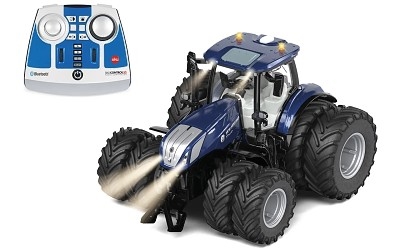 SIKU CONTROL 6739 TRAKTOR NEW HOLLAND T7.315 S DVOJITÝMI KOLY S BLUETOOTH OVLADAČEM - Photo 2