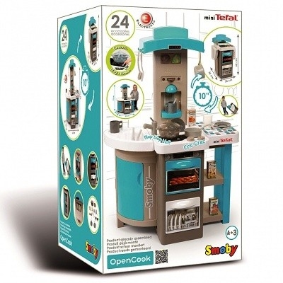 SMOBY 312201 KUCHYŇKA TEFAL BUBBLE SKLÁDACÍ MODRÁ - Photo 4