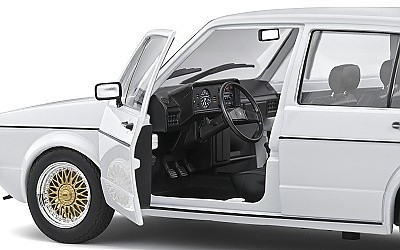 VOLKSWAGEN GOLF L 1983 WHITE CUSTOM  - Photo 3