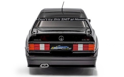 Mercedes-Benz 190 (W201) Evo II 1990 SOLIDO WORKS BLACK - Photo 2